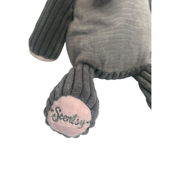 Scentsy Buddy Elephant Plush Toy With Soft Gray Stuffed Animal 17.5 in - Picture 3 of 9
